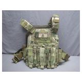 Multicam Tactical Plate Carrier Vest