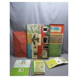 Vintage Tin Lithographic House Panels