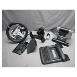 Racing Wheel and Pedals Set for Gaming