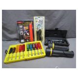 Comprehensive Toolkit With Flashlights