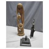 Three Sculptural Art Pieces