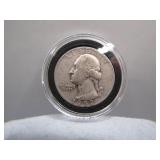 1952-D Washington Silver Quarter