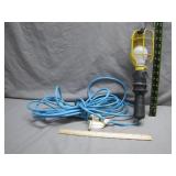 Portable Trouble Light with Long Extension Cord
