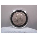 1947-S Washington Silver Quarter