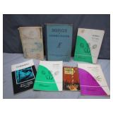 Song and Sports Booklets