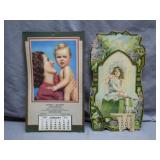 2 Historical Advertising Calendars: 1912 & 1942
