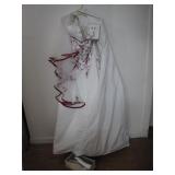 Brand New White Wedding Gown With Accessories