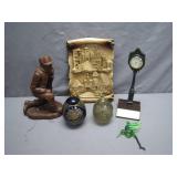 Eclectic Lot of Figurines, Decor, and Collectibles