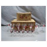 Good Old Days Glassware Set with Boxes