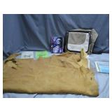 Crafting Bundle With Books, Leather, and Bag