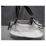 Modern Leather Tote With Black Trim