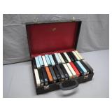 8-Track Tapes in Carry Case