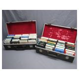 8-Track Tapes In Storage Cases