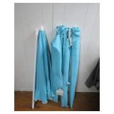 4 Turquoise Beach Umbrellas