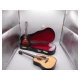 Small Guitar Music Box With Model Guitar