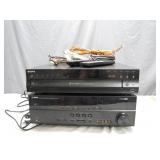 Sony 5-Disc Changer and Yamaha AV Receiver