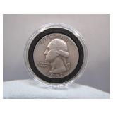 1957-D Washington Silver Quarter