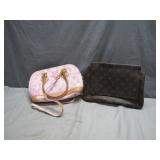 Two Designer Monogram Handbags
