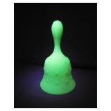 Fenton Uranium Glass Bell