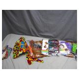 Vibrant Hair Accessories and Wraps