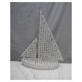 Jeweled Sailboat With Crystal Detailing