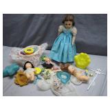 Dolls With Accessories Lot