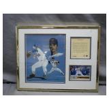 Framed Nolan Ryan Tribute Artwork