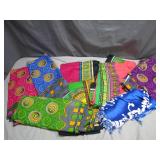 Colorful Assorted African Fabric Collection