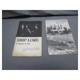 1949 Ship Lore & 1951 Your Ship Booklets
