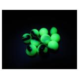 10 Uranium Glass Marbles
