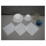 Glassware Including Opalescent Pieces