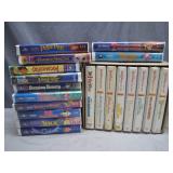 Disney VHS Movie Collection Lot