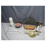 Home Decor Set with Candle Holders