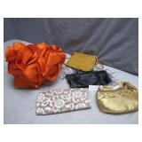 Evening Bags in Various Textures