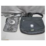 Two Shoulder Bags with BMW and Snakeskin Themes