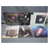 Six 1970s-1980s Vinyl Records