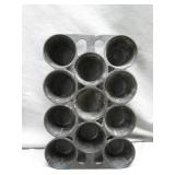 Griswold Erie Cast Iron Muffin Pan No. 10