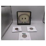 Jewelry Set With Coins From 1899, 1916, 1902