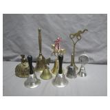 9 Decorative Hand Bells