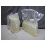 Two Blocks of Ultra Clear Soap Base