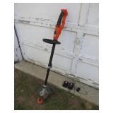 Cordless 20V Weed Trimmer With Accessories