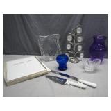 Decorative Glass and Metal Items