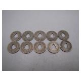 10 Lehigh Valley Transit Tokens