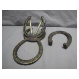 Horseshoe-Shaped Metal Decor Objects