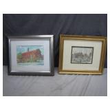 Framed Artwork by St. Danye and Mark Barry