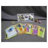 Pokemon Card Lot with Extras Galore