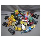 Miniature Toy Figures and Vehicles