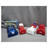 4 Avon Car-Shaped Cologne Bottles