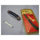 3 Case Knives, Including Desert Storm