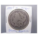1889-O Morgan Silver Dollar